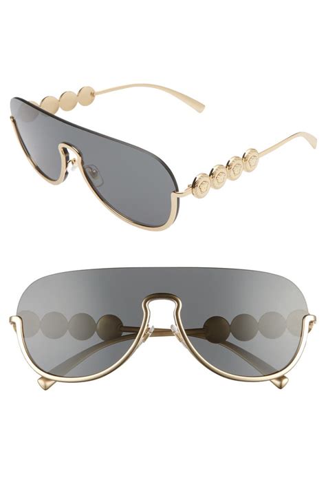 versace pilot shield sunglasses|genuine Versace sunglasses.